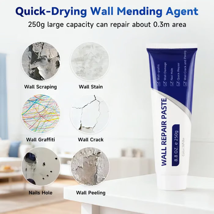 🏆 Special Offer 🔥 Buy 2 get 1 free🔬 2026 Innovation | Wall Repair Paste | Fills Cracks & Holes in 1 Step 🏠【Flash Sale】