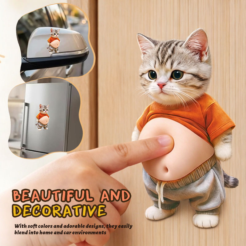 🎁Limited-time offer: Buy 1 Get 2 Free & Squeezable Cat Anti-Collision Sticker