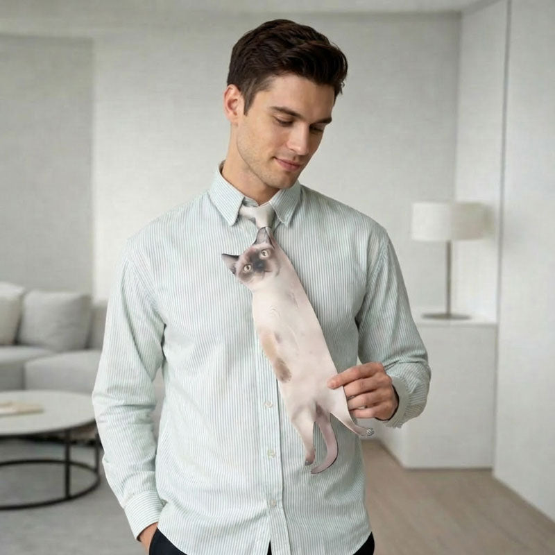 🐱 Cute Cat Tie