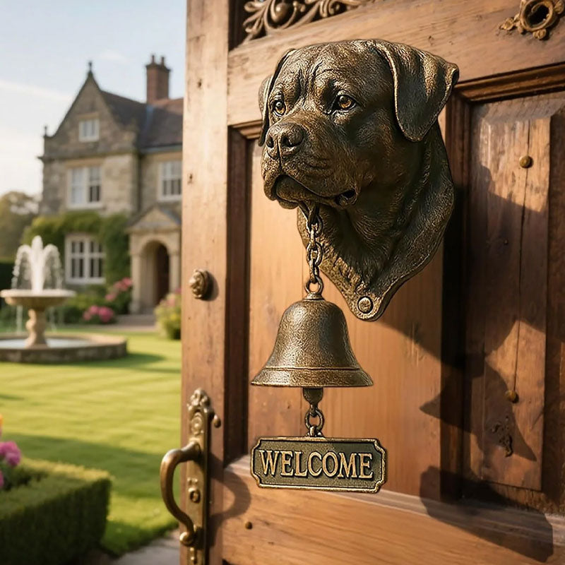 🐶 Welcome doorbell with dog them