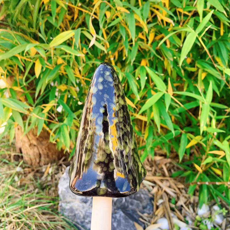 🍄Tinkling Toadstools Ceramic Mushrooms for Garden Decoration