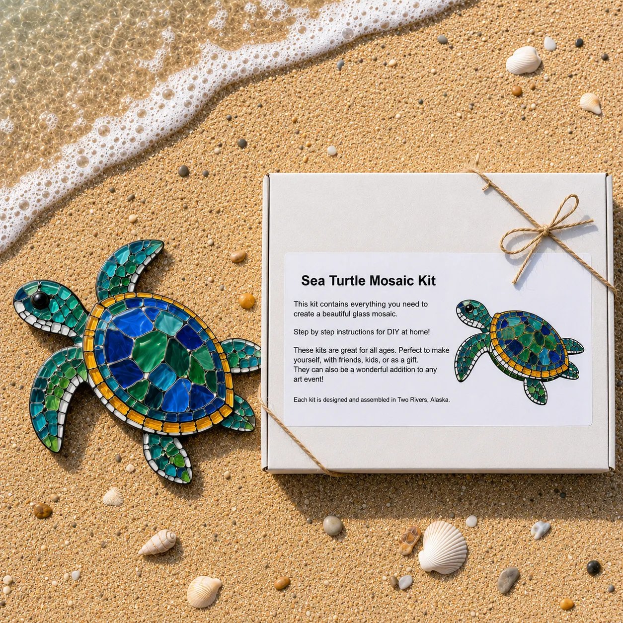 🔥LAST DAY 50% OFF - 🌊 Octopus Mosaic Kit | Beginner-Friendly DIY Glass Craft with Step-by-Step Instructions⭐Beginner-Friendly