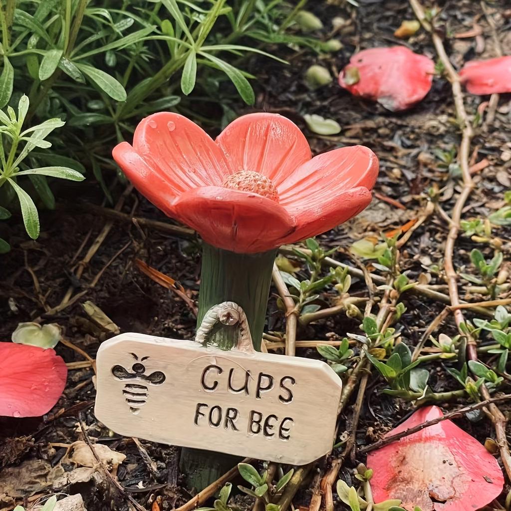 ⏳Limited-time 50% off🐝Flower-Shaped Bee Watering Station💧