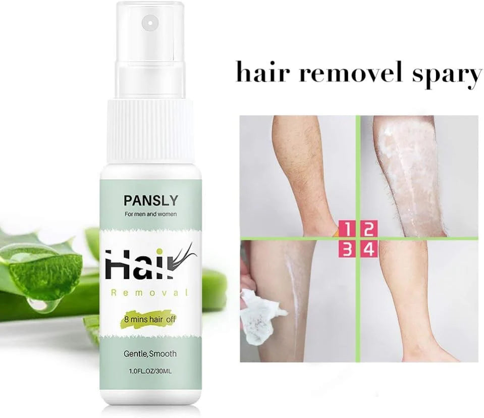 FACE AND BODY HAIR REMOVAL SPRAY