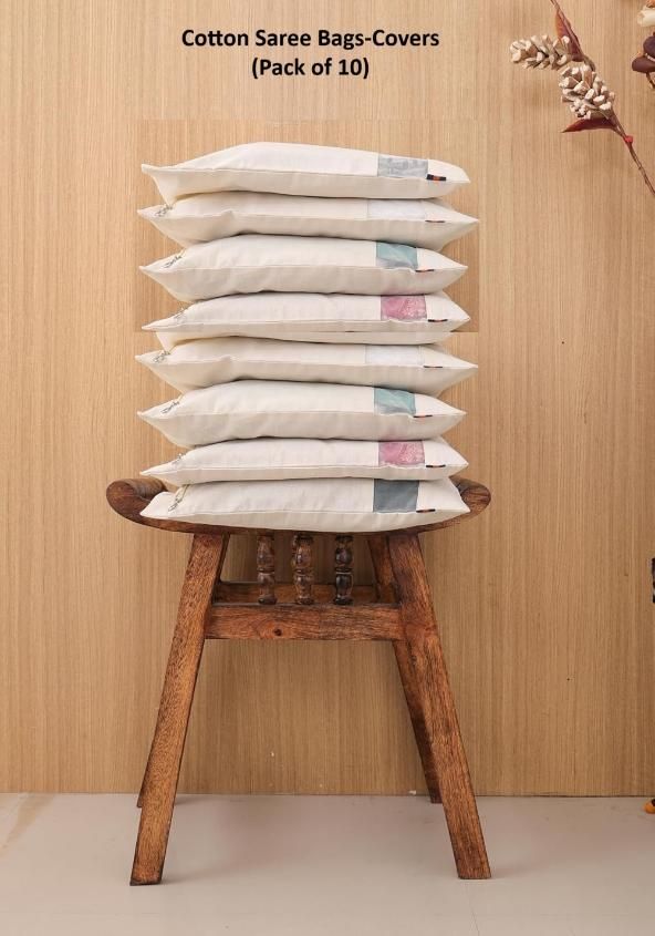 Cotton Storage Bag With Viewing Window