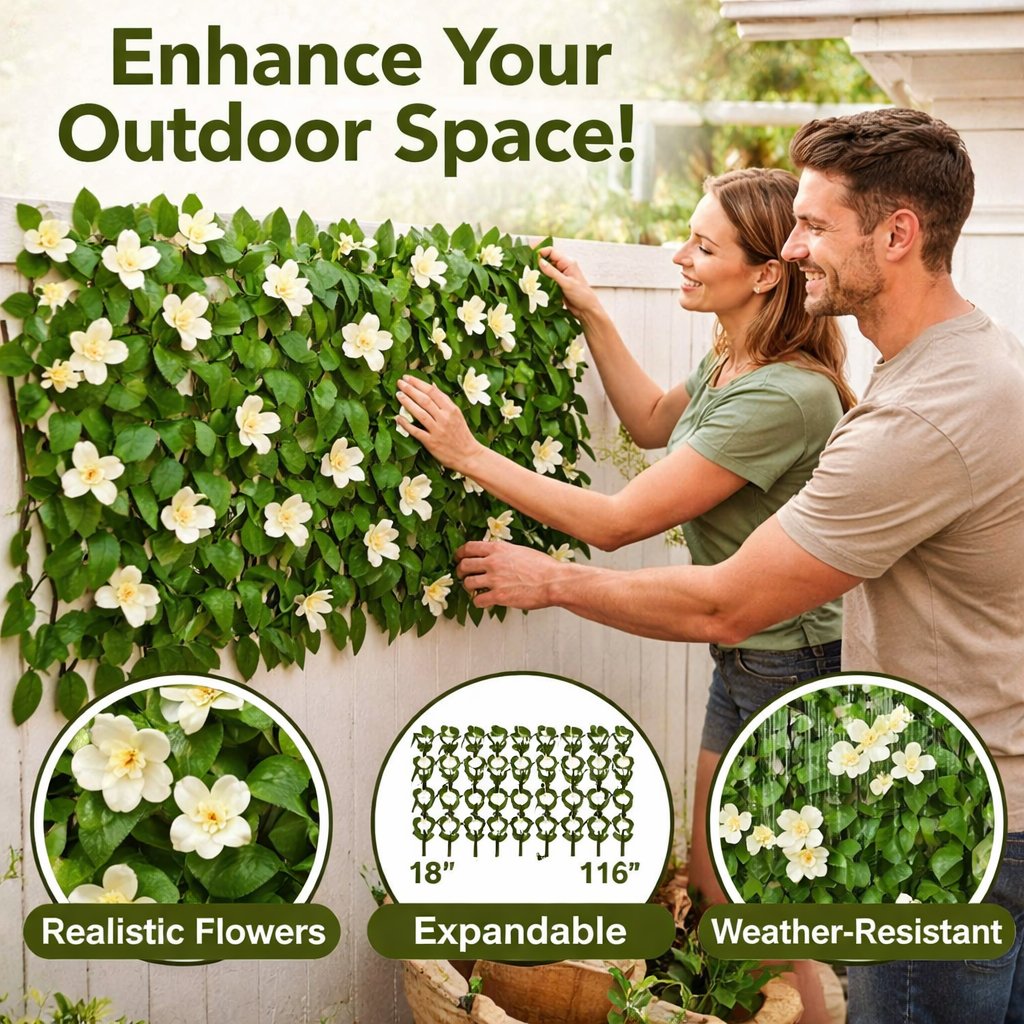 🌿 Expandable Artificial Fence