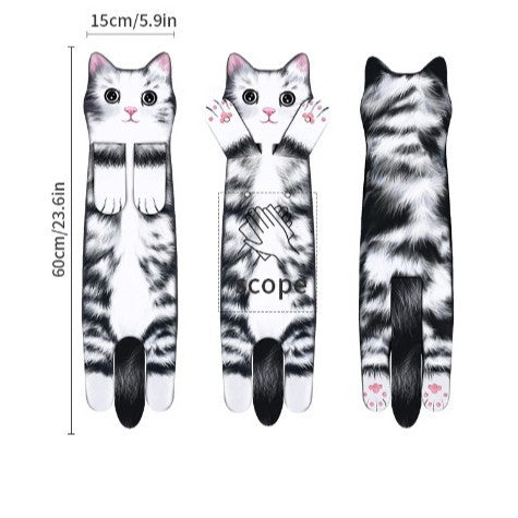 ✨😺Cute Cat Hand Towel🐾