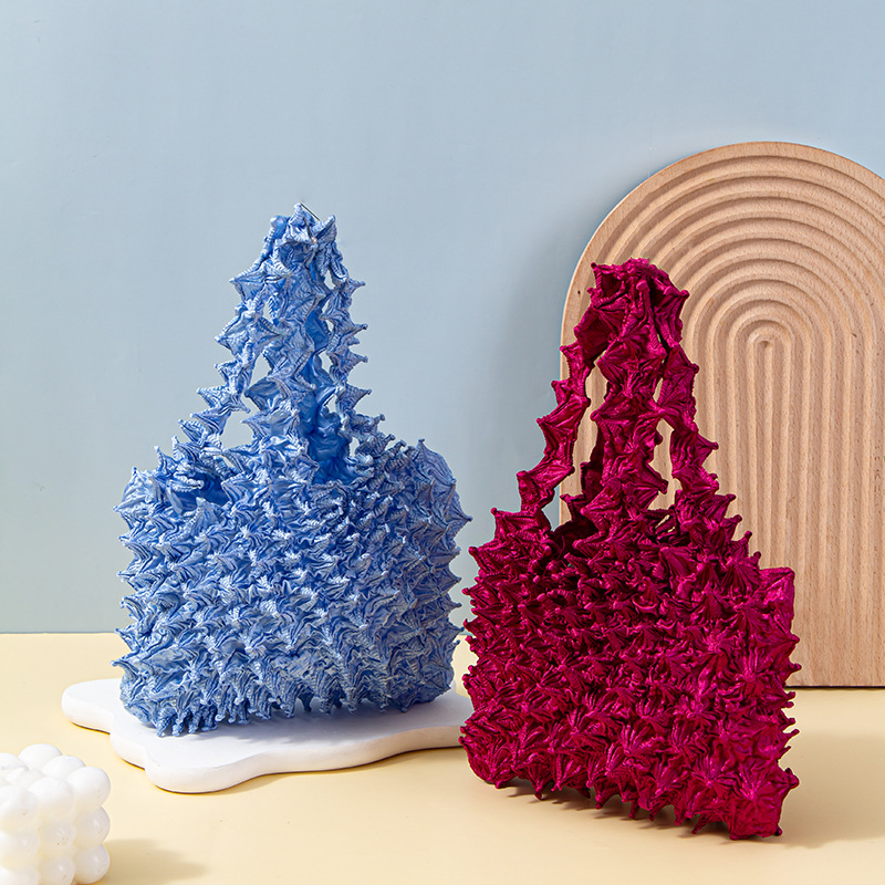 Pleated Sea Urchin Bubble Bag