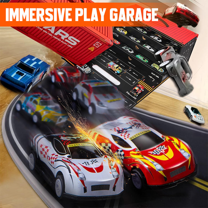 Gift set with mini pullback container for car 🚗🎁