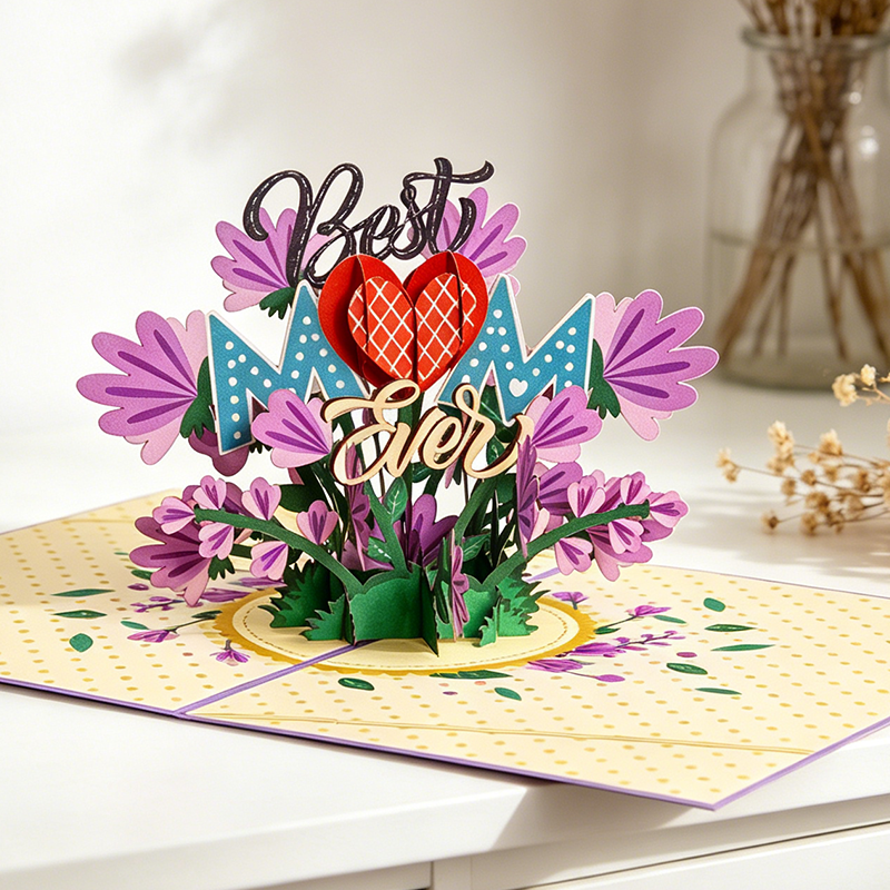 Mother's Day 3D Greeting Card