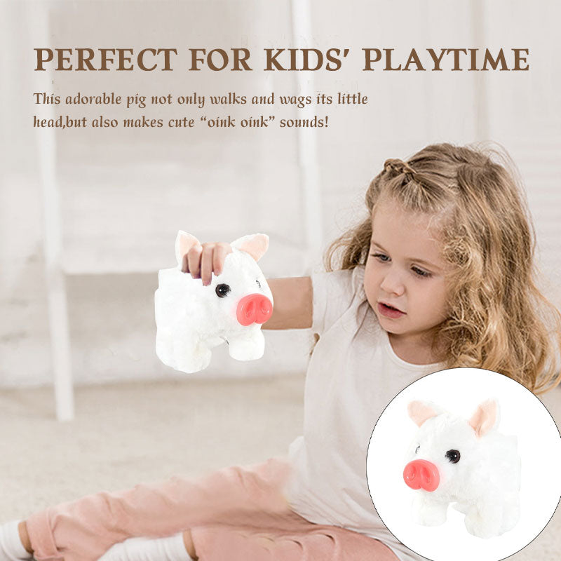 🔥Last day: 49% off! 🎅Christmas offer: Realistic plush pig – the perfect gift! 🎁