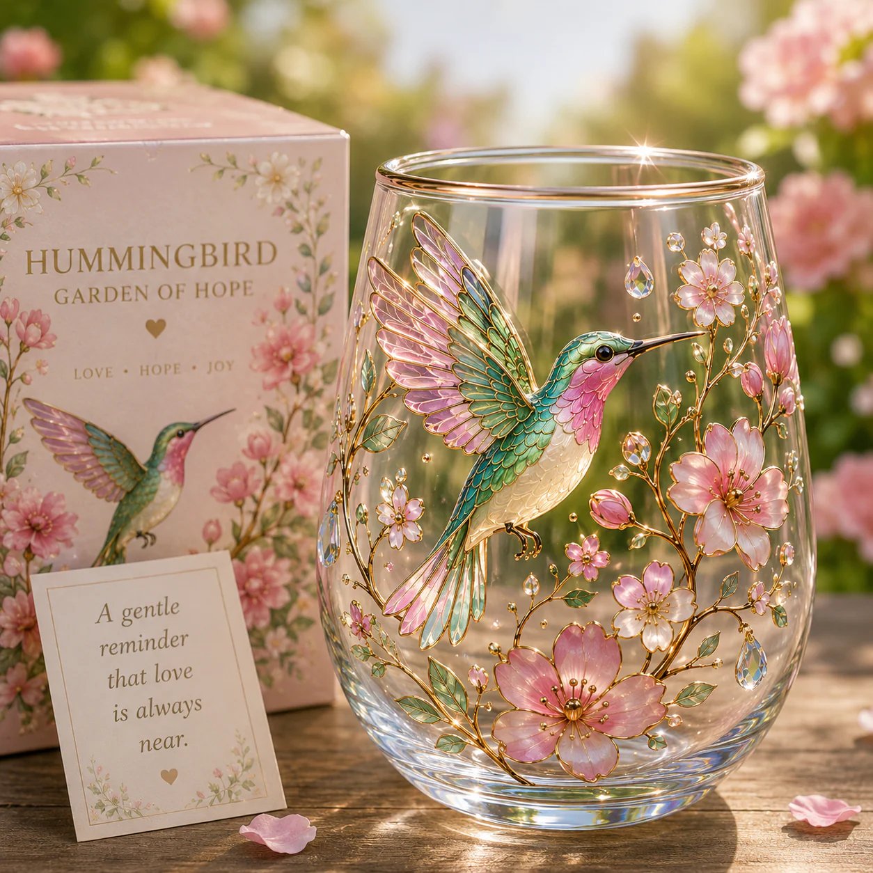 🌸🌿 Limited Edition 2026 Garden Morning Bliss Glass Tea Cup☀️☕