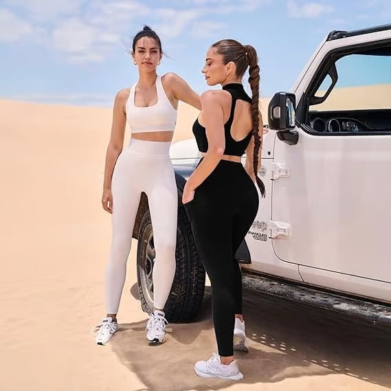 🎁Last day 49% off🔥High-waisted tummy control and body shaping workout leggings