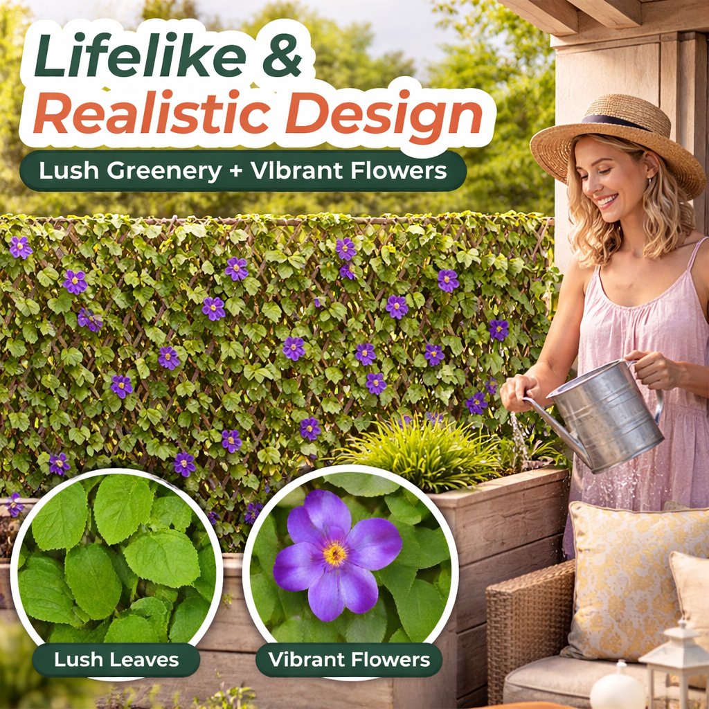 🌿 Expandable Artificial Fence