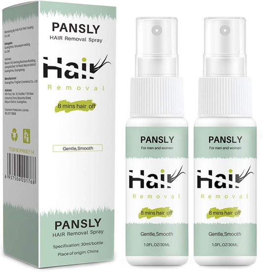 FACE AND BODY HAIR REMOVAL SPRAY