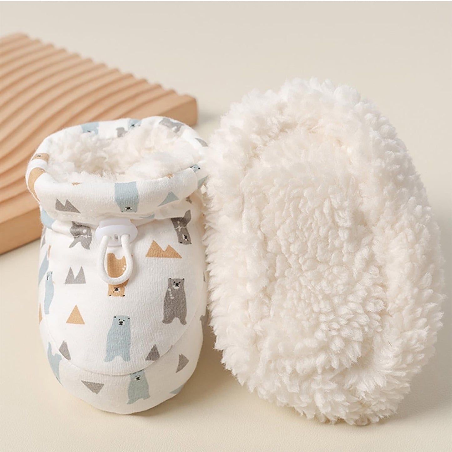 👶 Warm baby winter boots with fur - Warm Fur Baby Boots