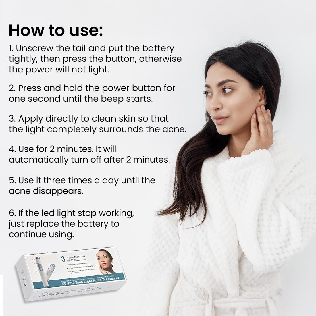 Hermsa® non-invasive laser pointer – mole and wart removal (🔥Last day of 50% discount)