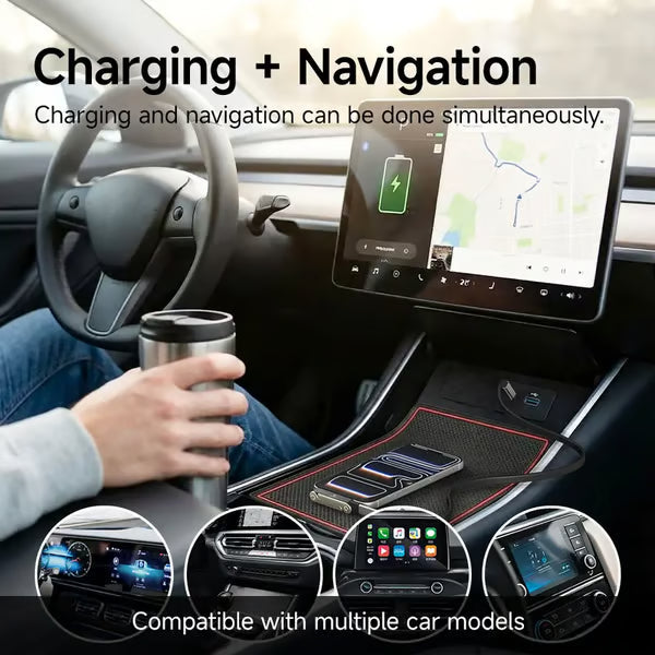 The ultimate 240 W Power-Stand hybrid adapter ⚡: the all-in-one solution for fast charging and screen viewin