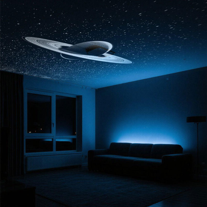 Create Your Own Mobile Planetarium - Mini USB Projector Star Light with Music Rhythm, Car Interior Accessories Decoration