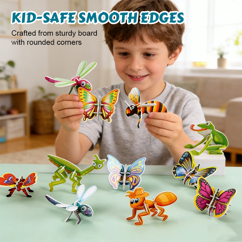 🦋 3D Creative Creature Puzzles