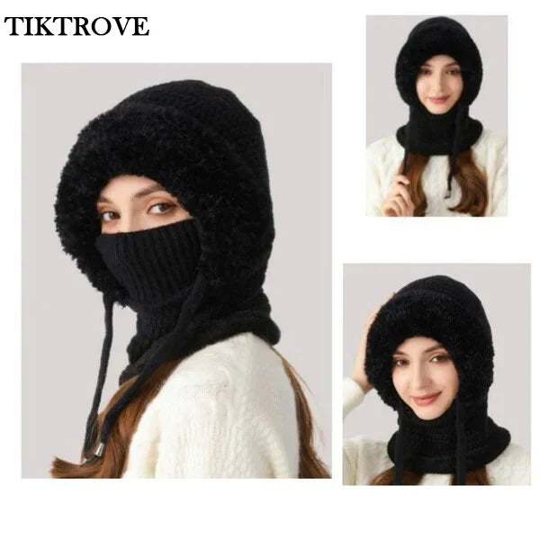 🔥Women's 3-in-1 Knitted Hat