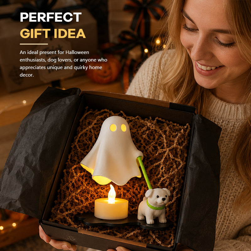 Ghost Dog Walking Night Light