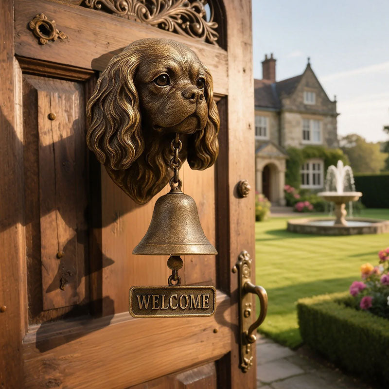 🐶 Welcome doorbell with dog them