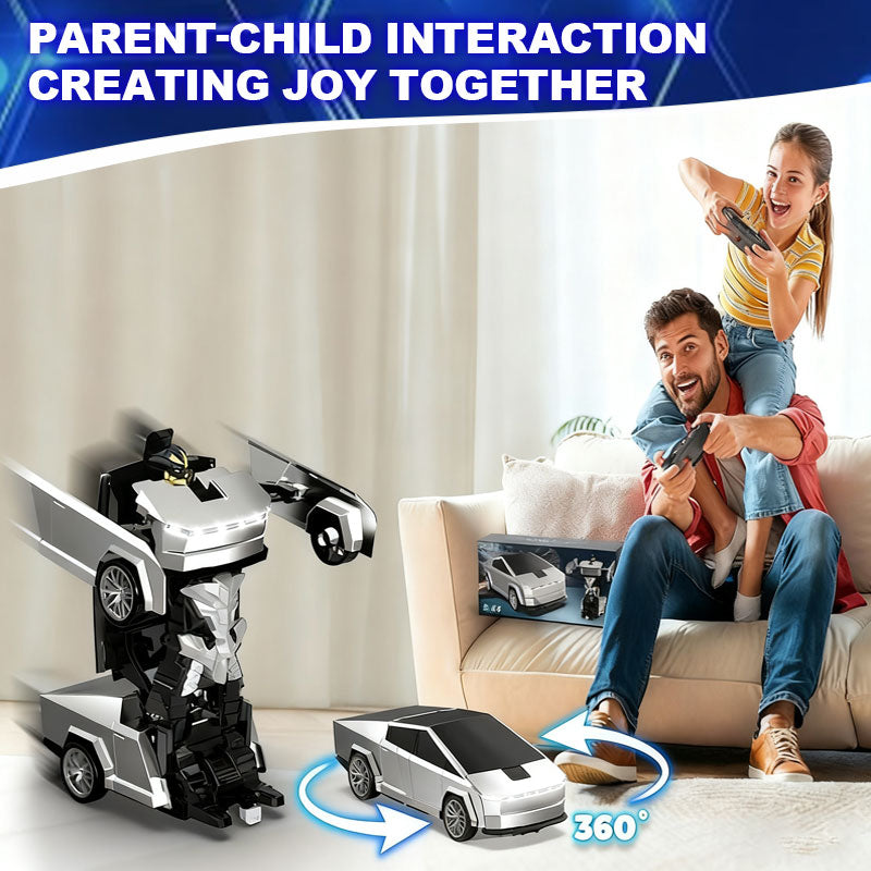 Transforming RC Car – One Button, Double the Fun! 🎮🤖