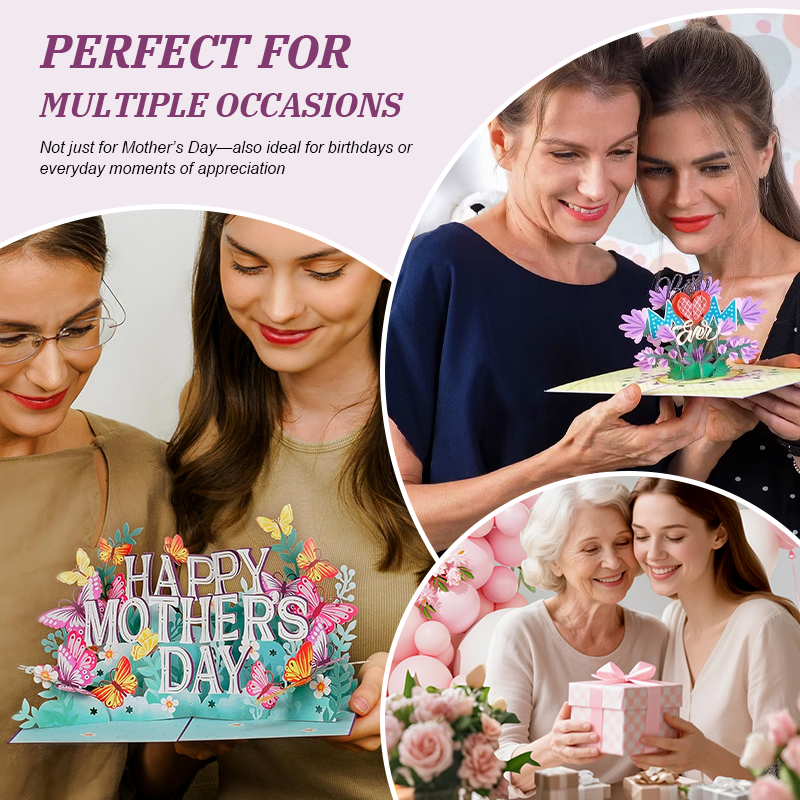 Mother's Day 3D Greeting Card