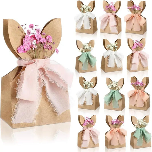 🔥🐇 Boho Bunny Easter treat bags (✨24 pcs)