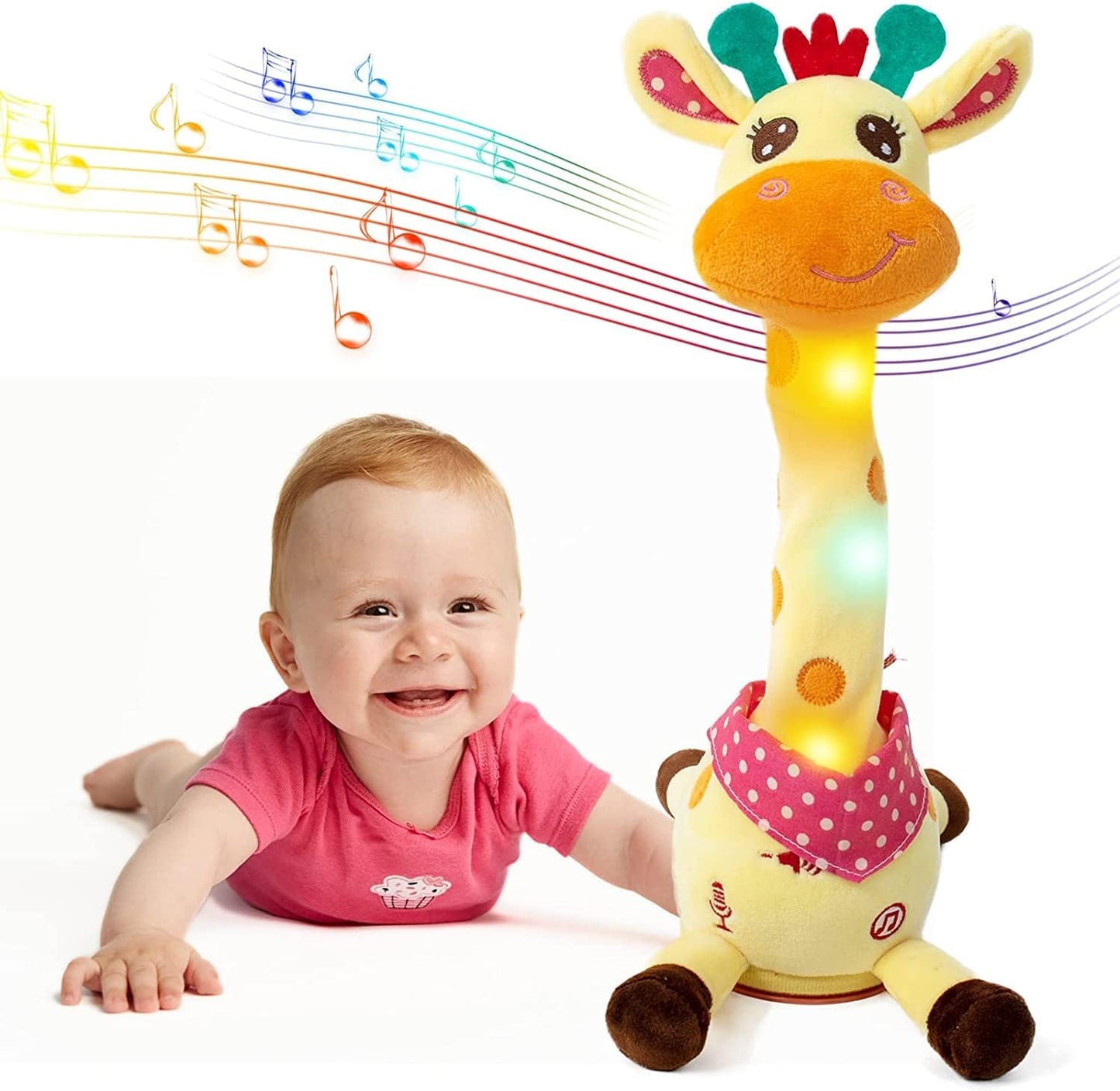 🎉 Best-selling musical giraffe toy – sings, dances, and repeats what you say! 🦒🎵