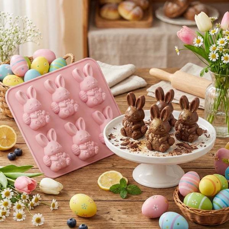 ⏳Last Day Special Price ￡9.99!!🐮 Mini Highland Cow Ice Cube Mold – Cute 3D Ice for Drinks, Parties & Gifts