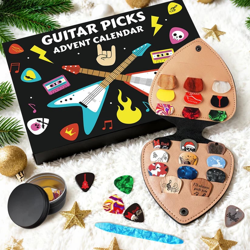 🎁The best gift for guitar lovers🎸Guitar Picks Advent Calendar 2025