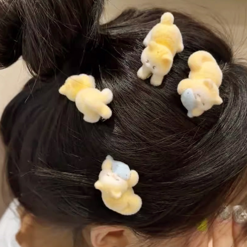 🐱✨ 2025 New Plush Cartoon Cat Hair Clip