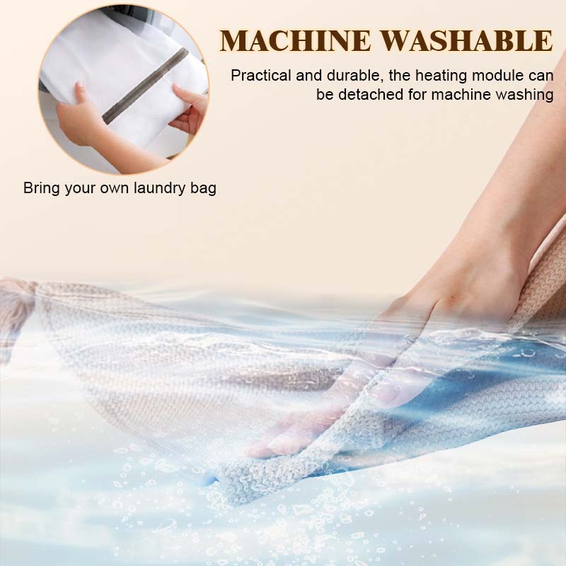 🔥Limited-time discount USB Portable Washable Warming Blanket