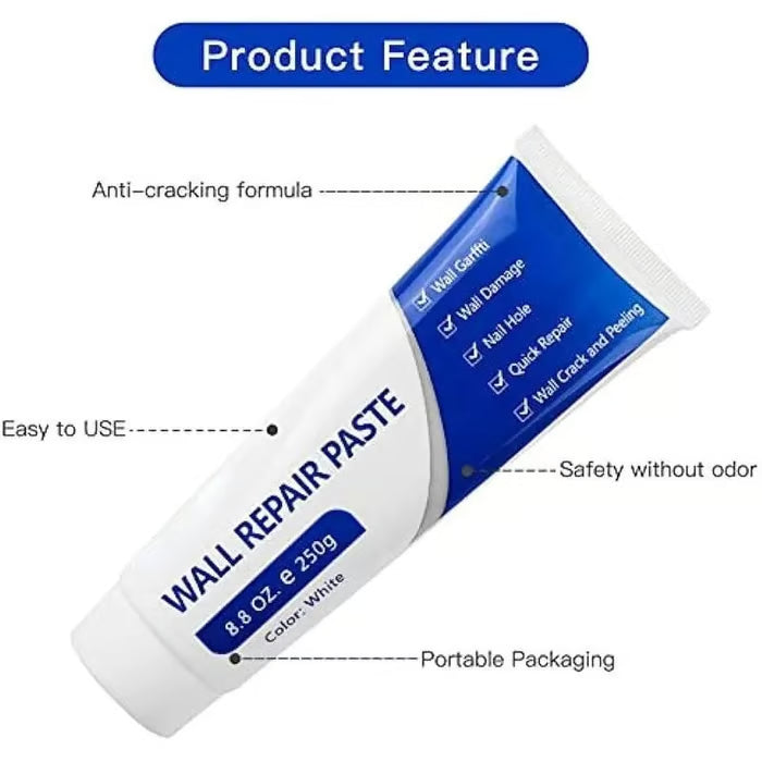 🏆 Special Offer 🔥 Buy 2 get 1 free🔬 2026 Innovation | Wall Repair Paste | Fills Cracks & Holes in 1 Step 🏠【Flash Sale】