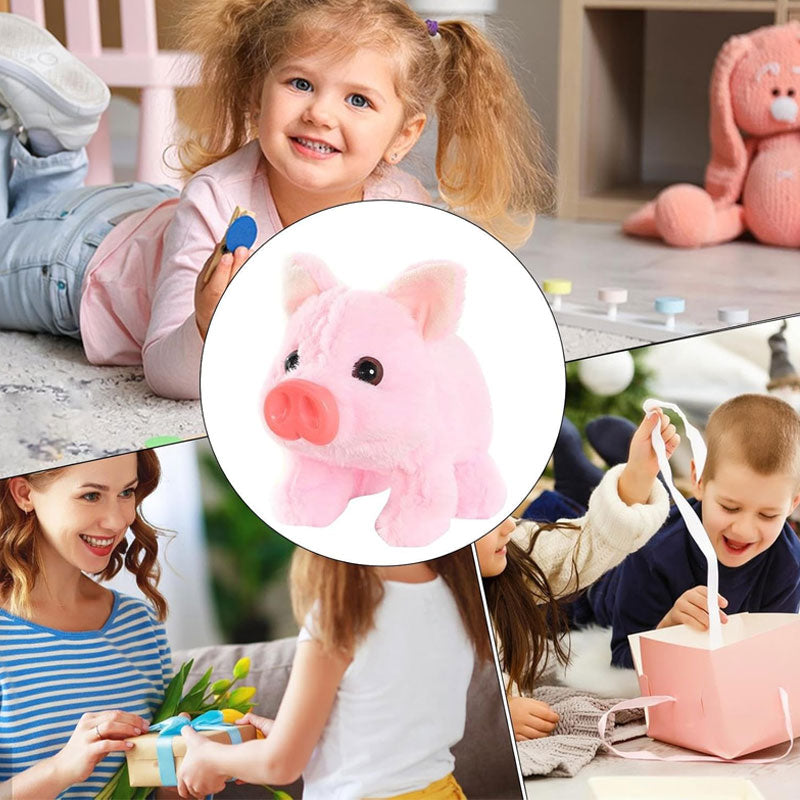 🔥Last day: 49% off! 🎅Christmas offer: Realistic plush pig – the perfect gift! 🎁
