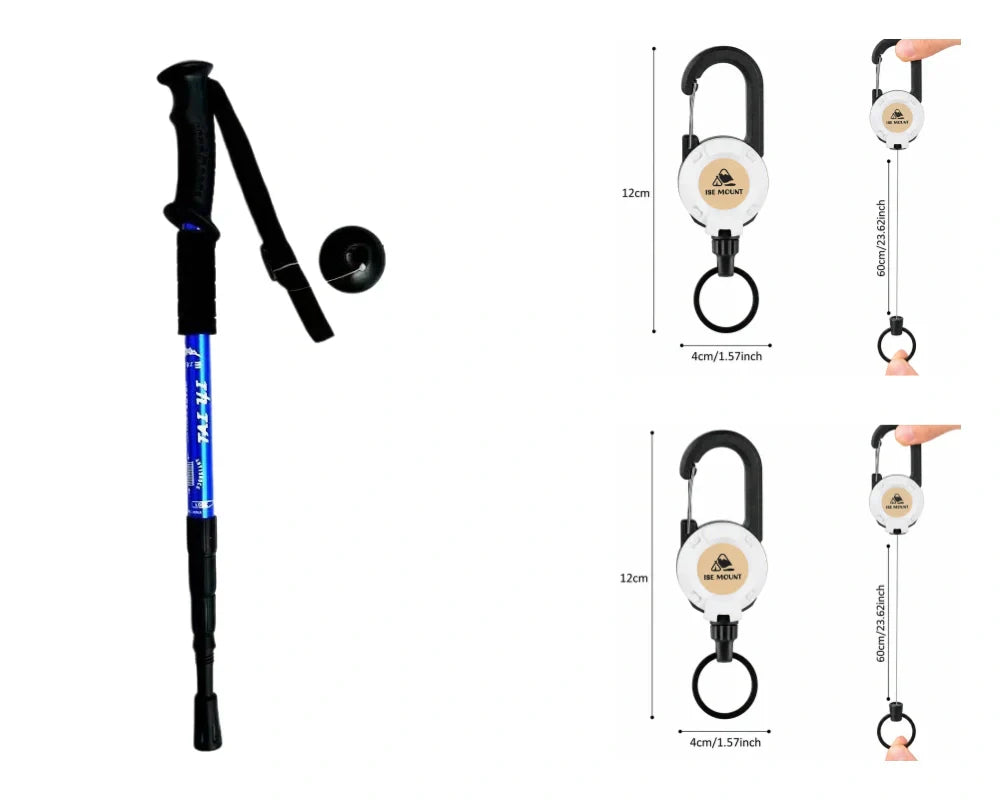 Adjustable Aluminum Hiking Pole