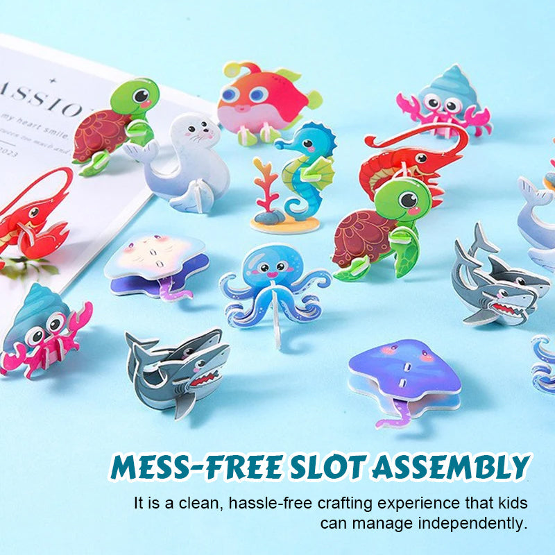 🦋 3D Creative Creature Puzzles