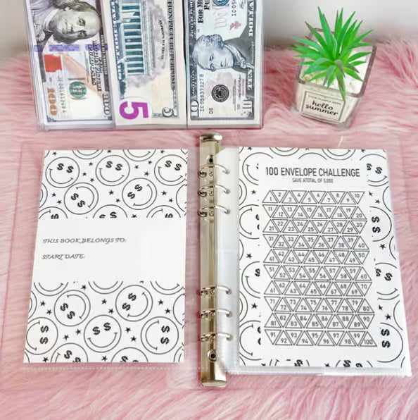 🔥🤑✉️100 Envelope Savings Challenge Book