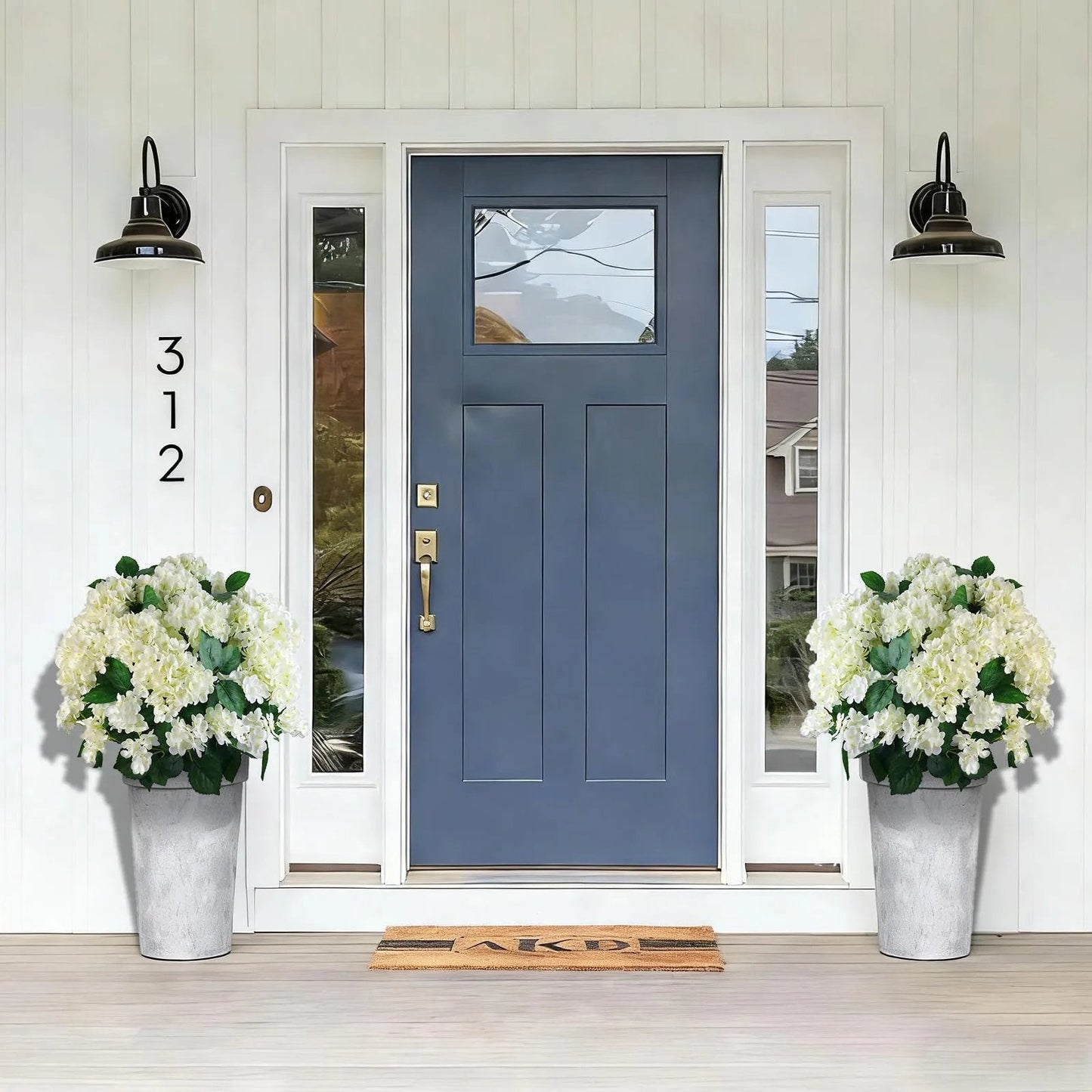 🌼Artificial hydrangeas for outdoor use – UV-resistant, waterproof and wind-resistant💐🌸