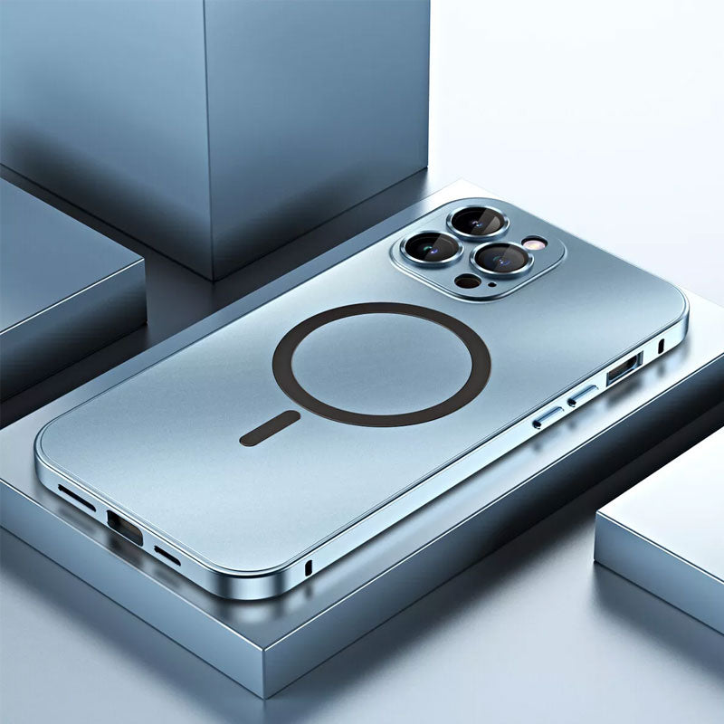 ✨17-13🔥Magnetic Aluminum Frame Case For Iphone