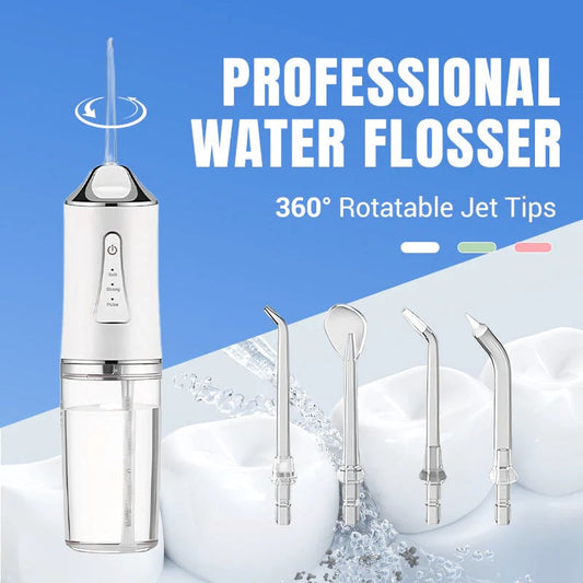 🦷 Portable Oral Irrigator Water Flosser