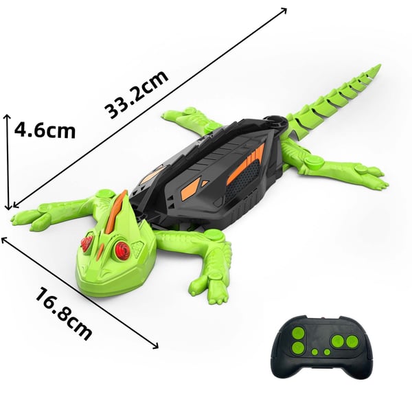 Infrared Wall-Climbing Gecko RC Toy with Lights 🦎✨