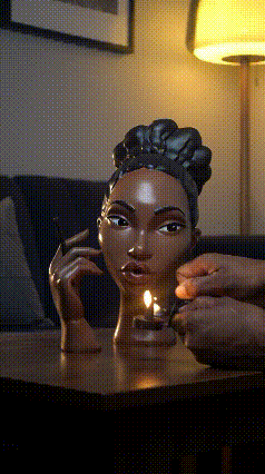 Incense burner for black women
