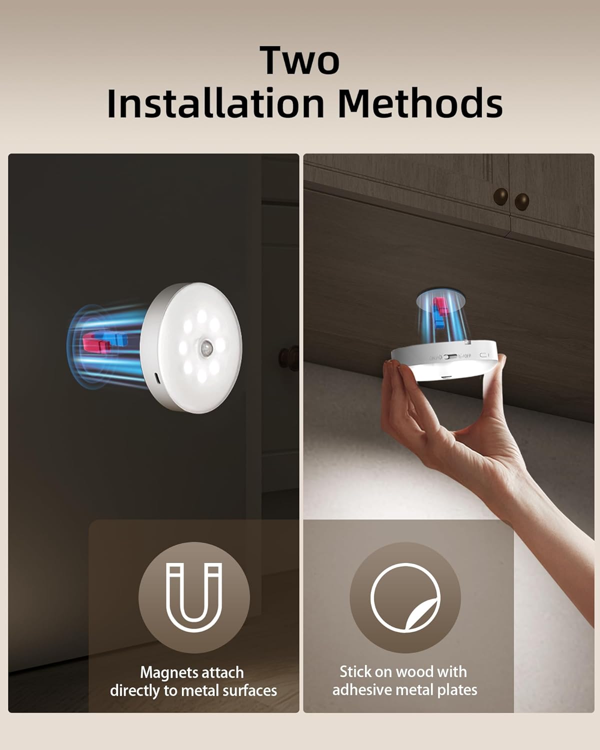 Under-cabinet lighting with charging station, rechargeable light strip with remote control
