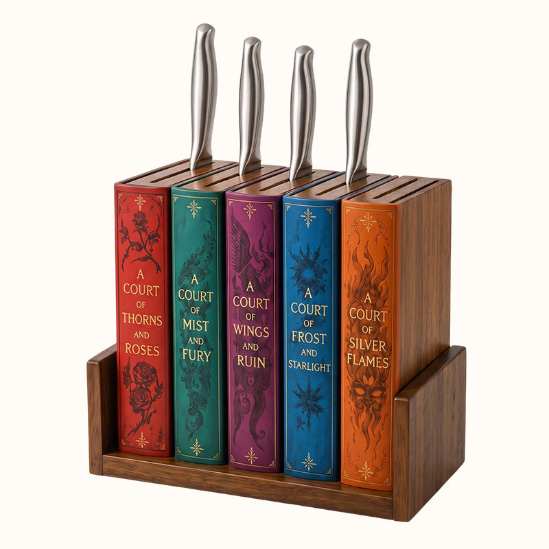 📚Book-Inspired Knife Holder🔪