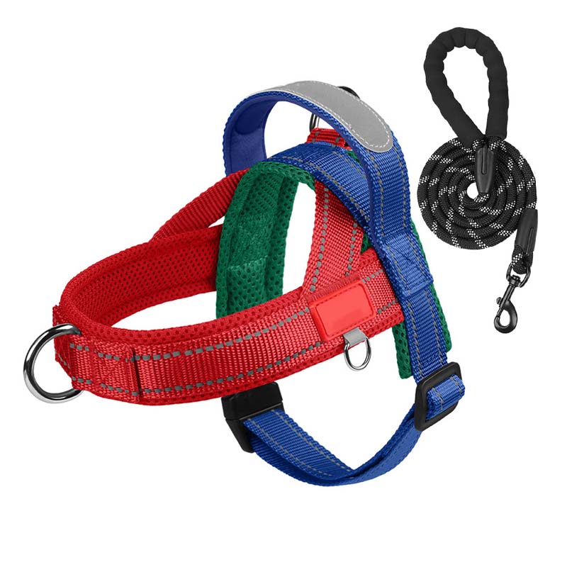 Dog harness + free leash 1.5 m x 1.0 m