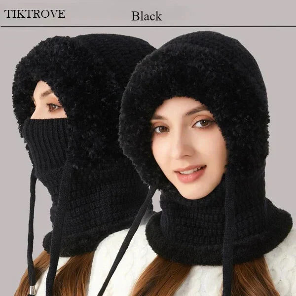 🔥Women's 3-in-1 Knitted Hat