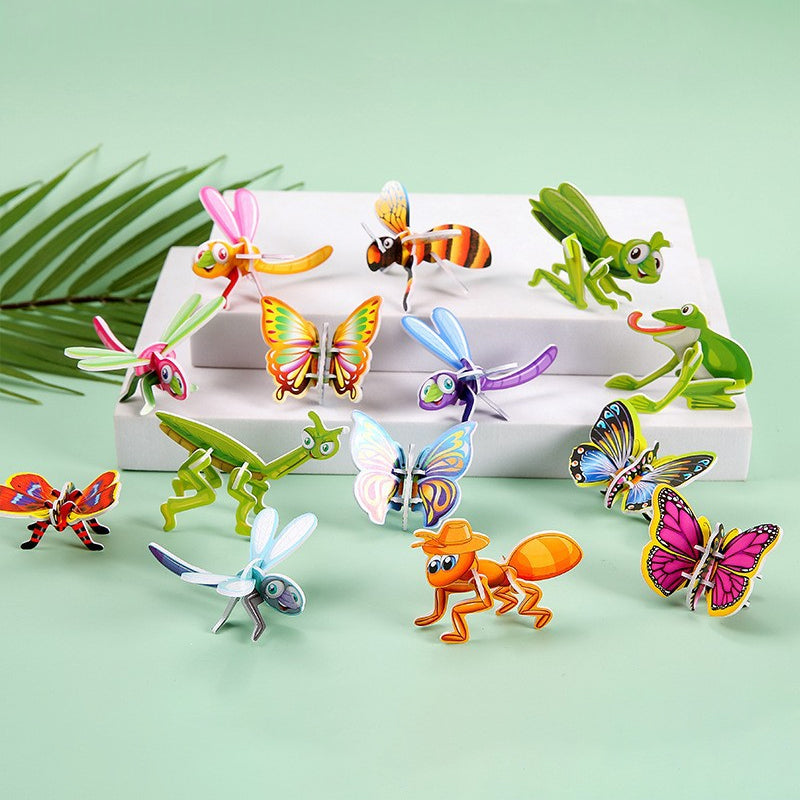 🦋 3D Creative Creature Puzzles